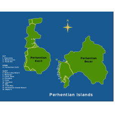 Transfer from National Park to Kuala Besut Jetty.